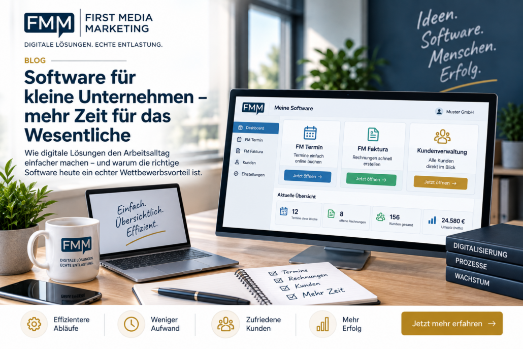 Software für kleine Unternehmen